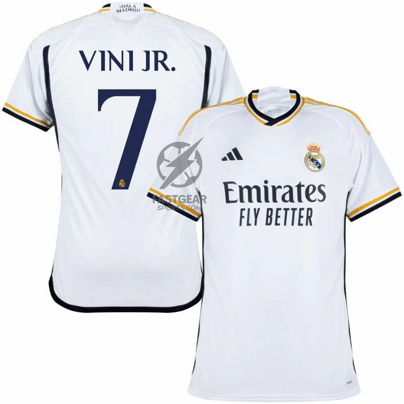 Real Madrid Home Fan Jersey 2023/24 Vini Jr. 7