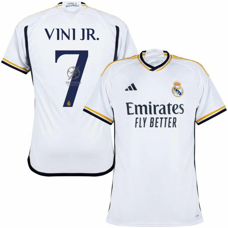 Real Madrid Home Fan Jersey 2023/24 Vini Jr. 7