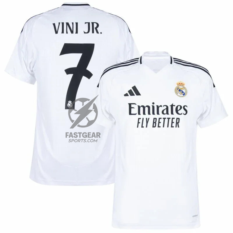 Real Madrid Home Fan Jersey 2024/25 Vini Jr. 7