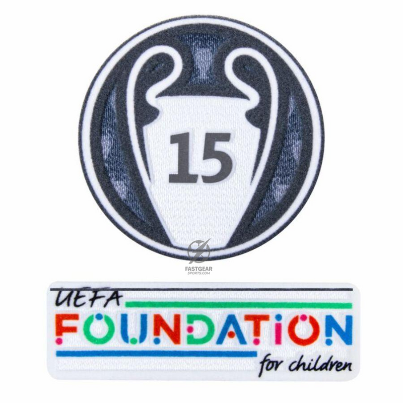 Real Madrid Home Fan Jersey 2024/25 Patches UCL UEFA Foundation (Official Printing)