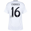 Real Madrid Home Fan Jersey 2024/25 Patches UCL UEFA Foundation (Official Printing)