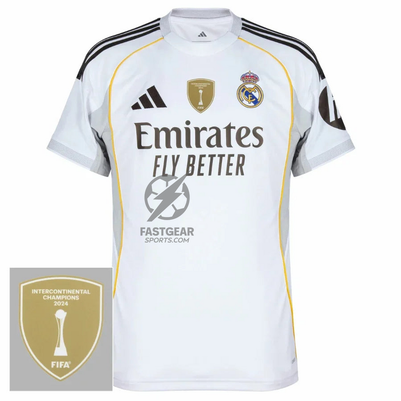 Real Madrid Home Fan Jersey 2025/26