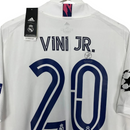 Real Madrid Home Long Sleeve Fan Jersey 2020/21 Vini Jr. 20