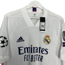 Real Madrid Home Long Sleeve Fan Jersey 2020/21 Vini Jr. 20