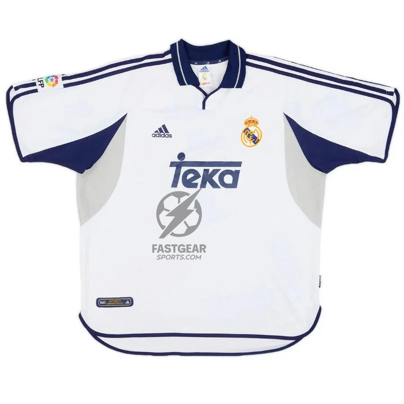 Real Madrid Home Retro Jersey 2000/01