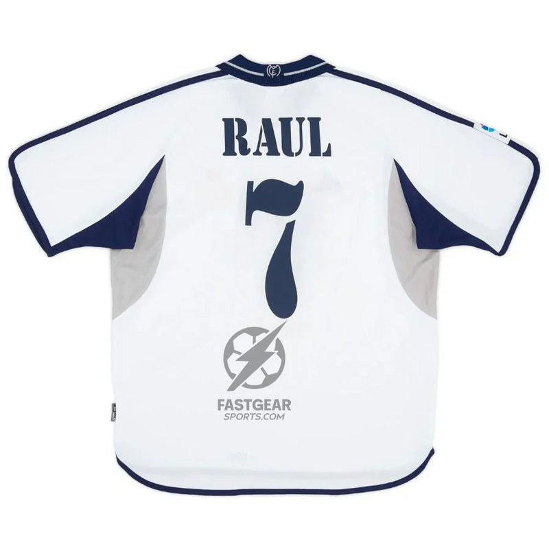 Real Madrid Home Retro Jersey 2000/01