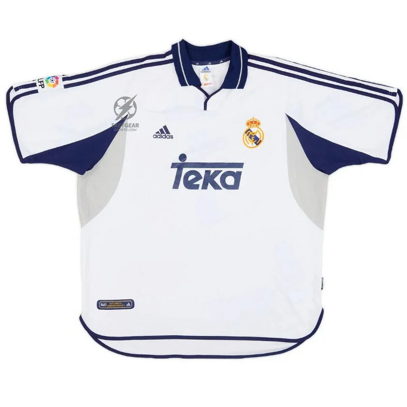 Real Madrid Home Retro Jersey 2000/01