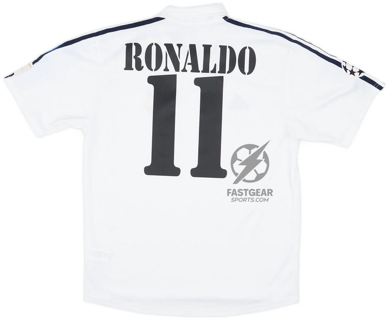 Real Madrid Home Retro Jersey 2002/03