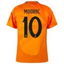 Real Madrid Modric 10 Away Fan Jersey 2024/25 Patches UCL UEFA Foundation (Official Printing)