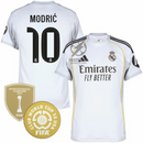 Real Madrid Modric 10 Home Fan Jersey 2025/26 Patch Club World Cup