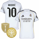 Real Madrid Modric 10 Home Fan Jersey 2025/26 Patch Club World Cup