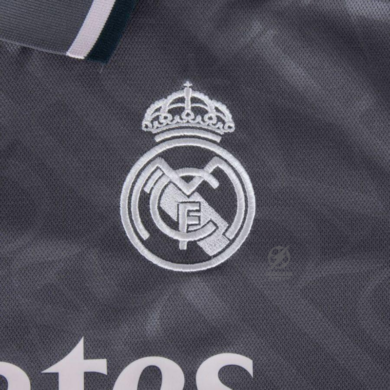 Real Madrid Modric 10 Third Fan Jersey 2024/25 Patches UCL UEFA Foundation (Official Printing)