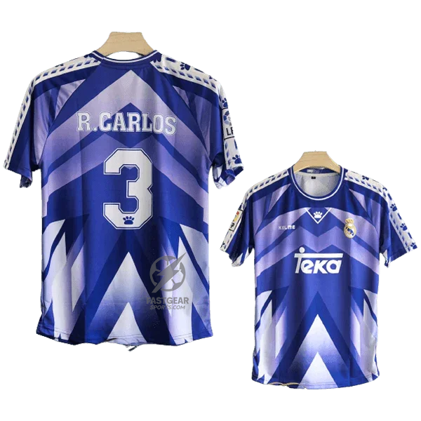Real Madrid Roberto Carlos Retro Jersey  Retro Collection