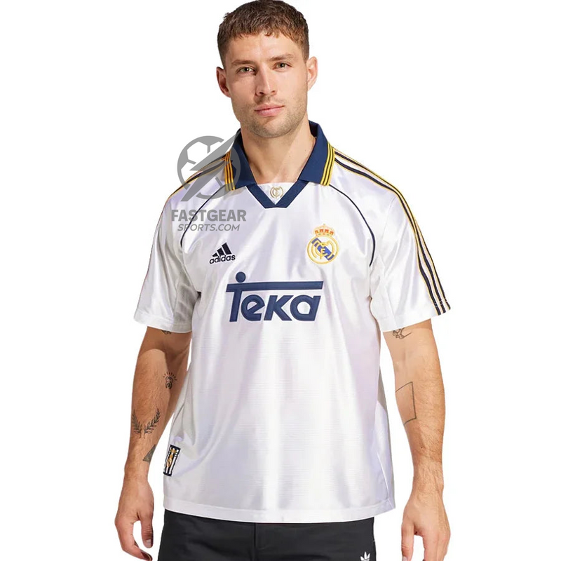 Real Madrid Teka Retro 1999/00 Home