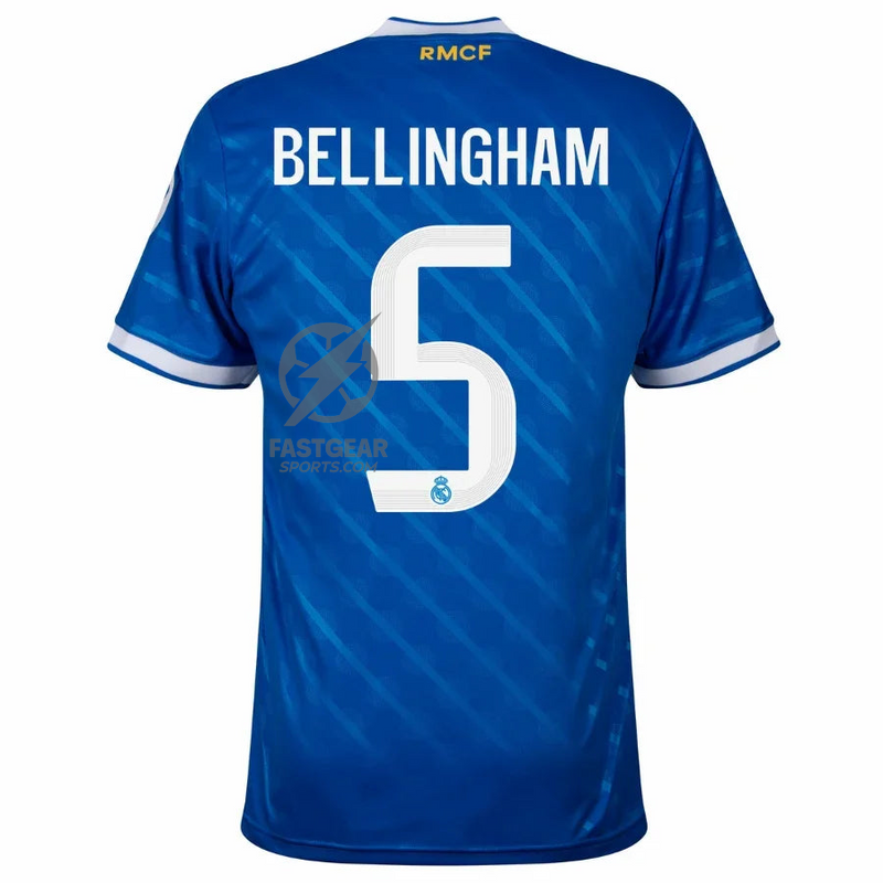 Real Madrid Third Bellingham 5 Fan Jersey 2025/26