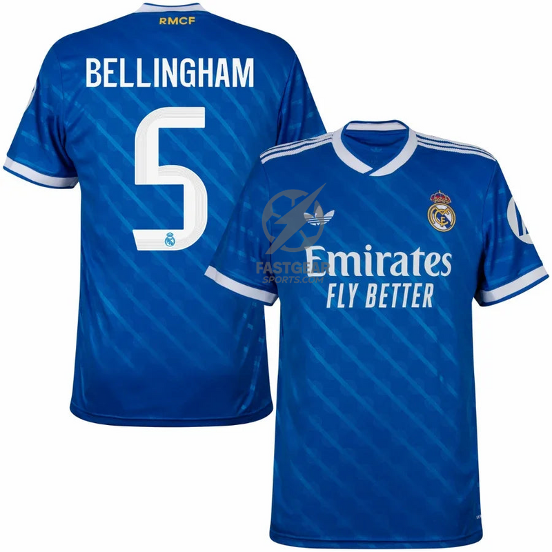Real Madrid Third Bellingham 5 Fan Jersey 2025/26