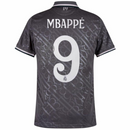 Real Madrid Third Fan Jersey 2024/25 Patches UCL UEFA Foundation (Official Printing)