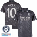 Real Madrid Third Fan Jersey 2024/25 Patches UCL UEFA Foundation (Official Printing)