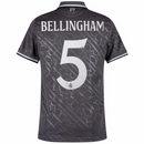 Real Madrid Third Fan Jersey 2024/25 Patches UCL UEFA Foundation (Official Printing)