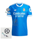 Real Madrid Third Fan Jersey 2025/26 Patches UCL + 10th Anniversary UEFA.