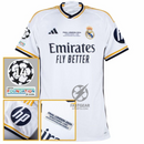 Real Madrid Toni Kroos 8 Home Fan Jersey 2023/24 Patch FIFA WCC Patch UCL UEFA Foundation Patches