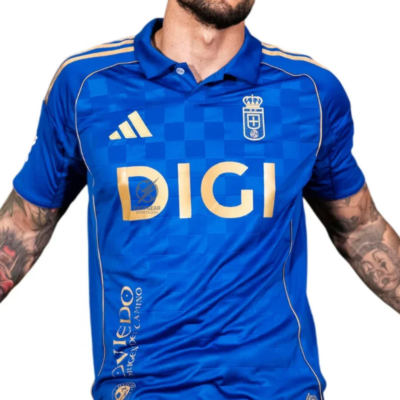 Real Oviedo Home Fan Jersey 2025/26