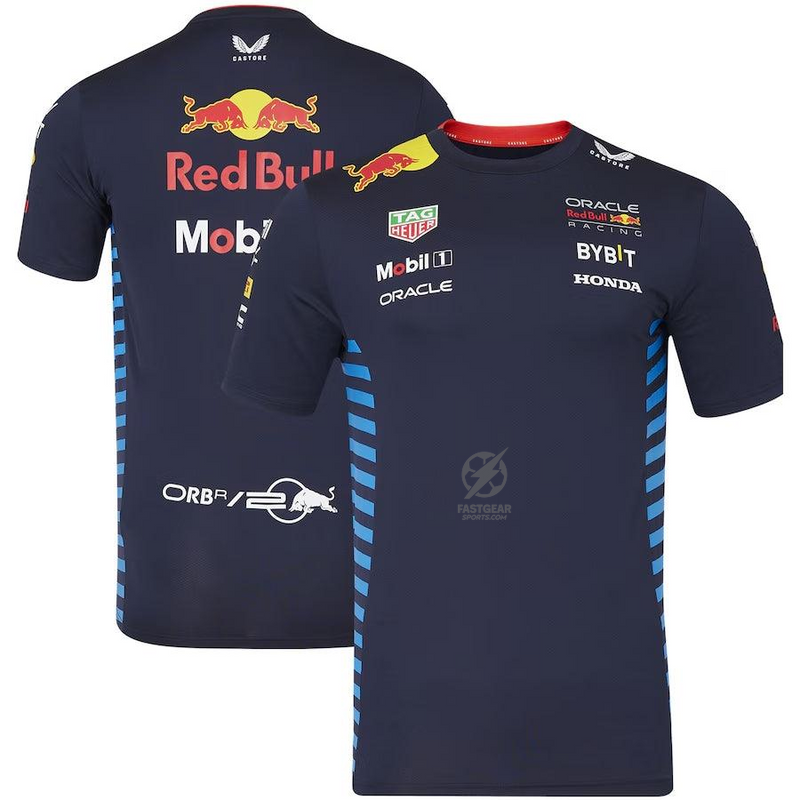 Red Bull Racing 2024 Team Set Up T-Shirt Formula 1 F1 Formula One
