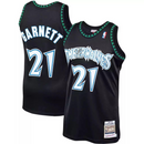 Regata Minnesota Timberwolves - Mitchell & Ness - Garnett  NBA- Black
