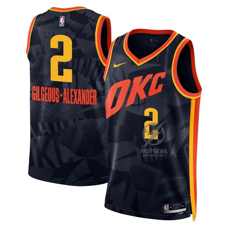 Regata Oklahoma City Thunder - City Edition - 23/24 NBA - Swingman