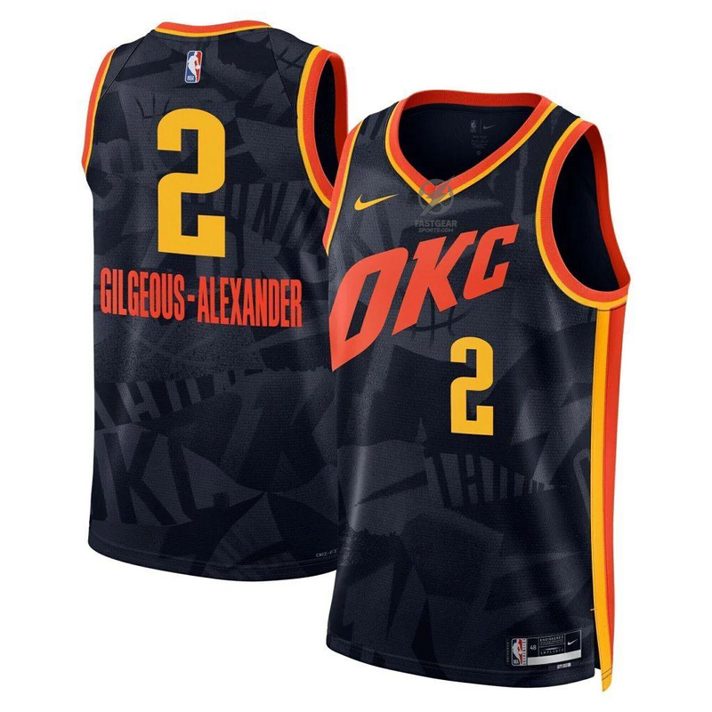 Regata Oklahoma City Thunder - City Edition - 23/24 NBA - Swingman