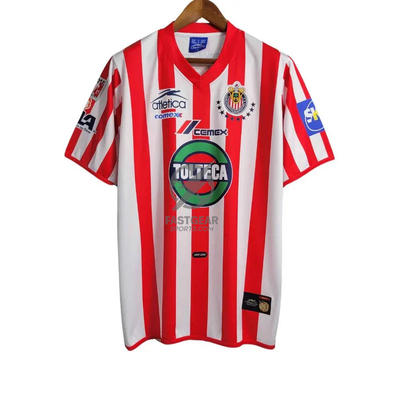 Retro Chivas de Guadalajara Home  Fan Jersey 2001/02