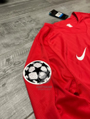 Retro Manchester United Long-sleeve Home Jersey 2007/08