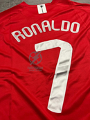 Retro Manchester United Long-sleeve Home Jersey 2007/08