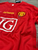 Retro Manchester United Long-sleeve Home Jersey 2007/08