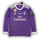 Retro Real Madrid Long-sleeve Away Jersey 2016/17