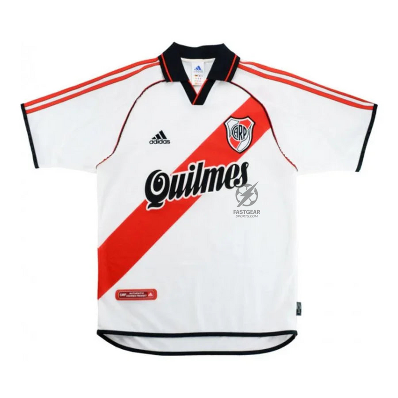 River Plate Home Retro Fan Jersey 2000/01