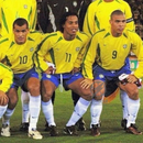Ronaldinho 11 Brazil Home Retro 2002 World Cup Ronaldo Ronaldinho Rivaldo