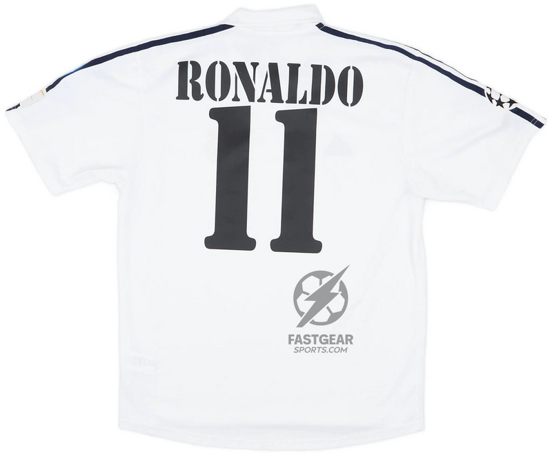 Real Madrid Home Retro Jersey 2002/03