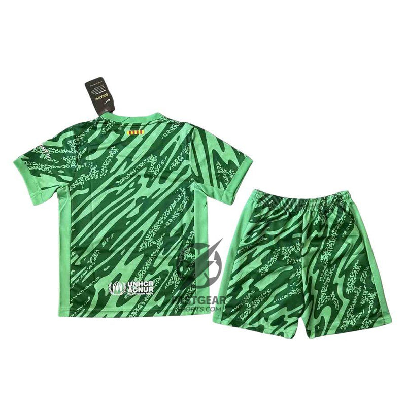 Kids KIT Barcelona GK 2 Fan Jersey 2024/25