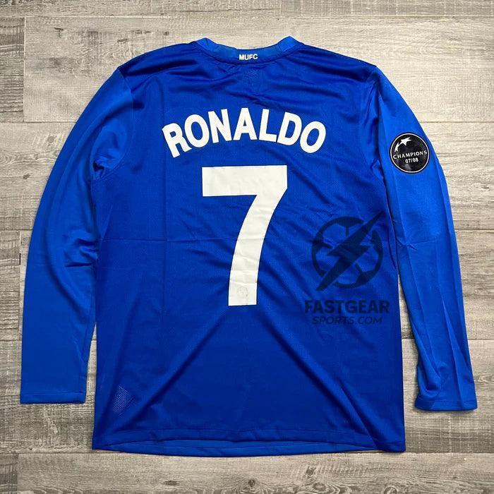 Retro Manchester United Long-sleeve Third Jersey 2008/09