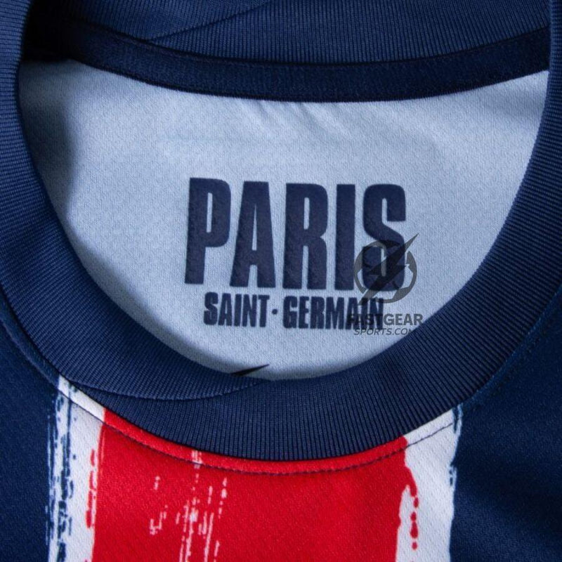 Paris Saint-Germain Fan Jersey Home 2024/25 Patches UCL UEFA Foundation (Official Printing)