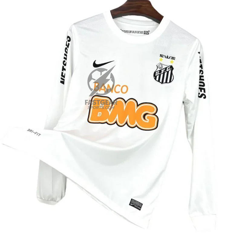 Santos Home Retro Jersey 2012/13 Long Sleeves