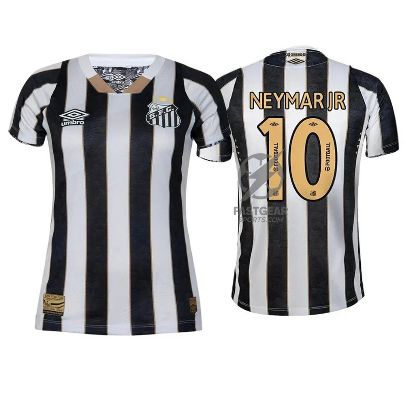 Santos Neymar JR 10 Away Fan Jersey Women's 2024/25