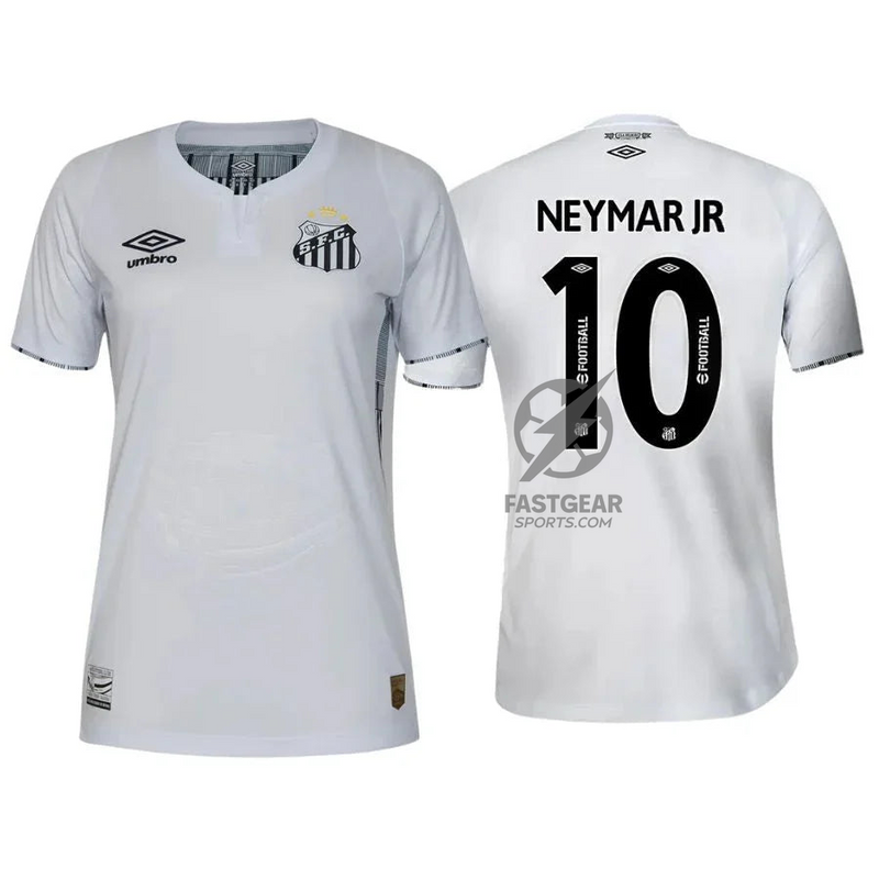 Santos Neymar JR 10 Home Fan Jersey Women's 2024/25