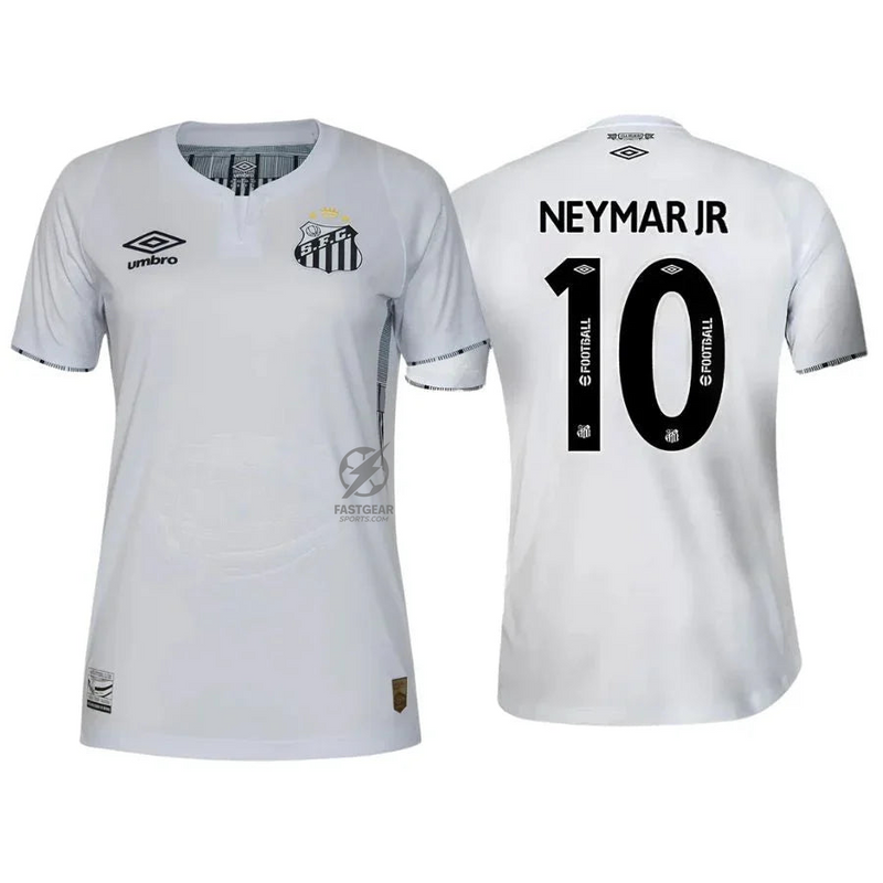 Santos Neymar JR 10 Home Fan Jersey Women's 2024/25