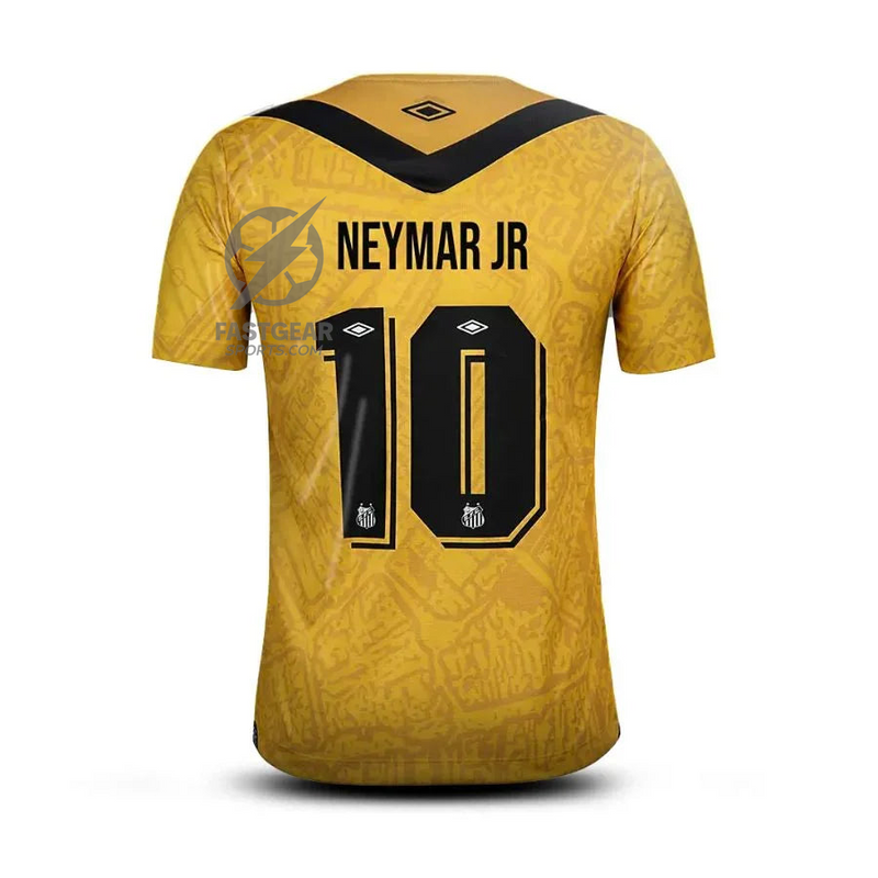 Santos Neymar JR 10 Third Fan Jersey 2024/25