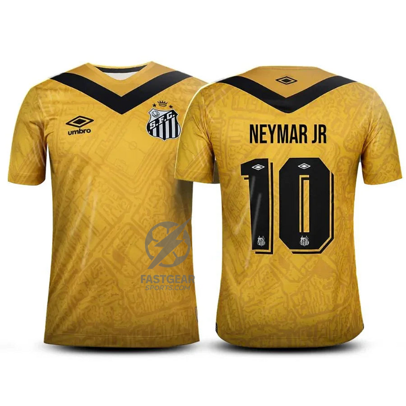Santos Neymar JR 10 Third Fan Jersey 2024/25
