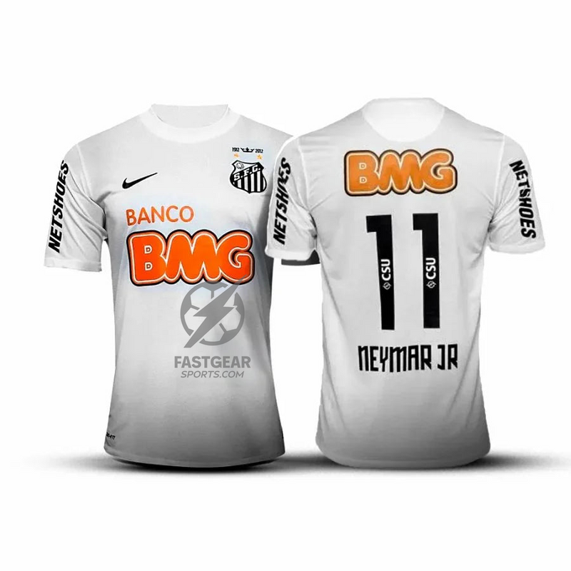 Santos Retro Home 2012/13 Fan Jersey Neymar Jr 11