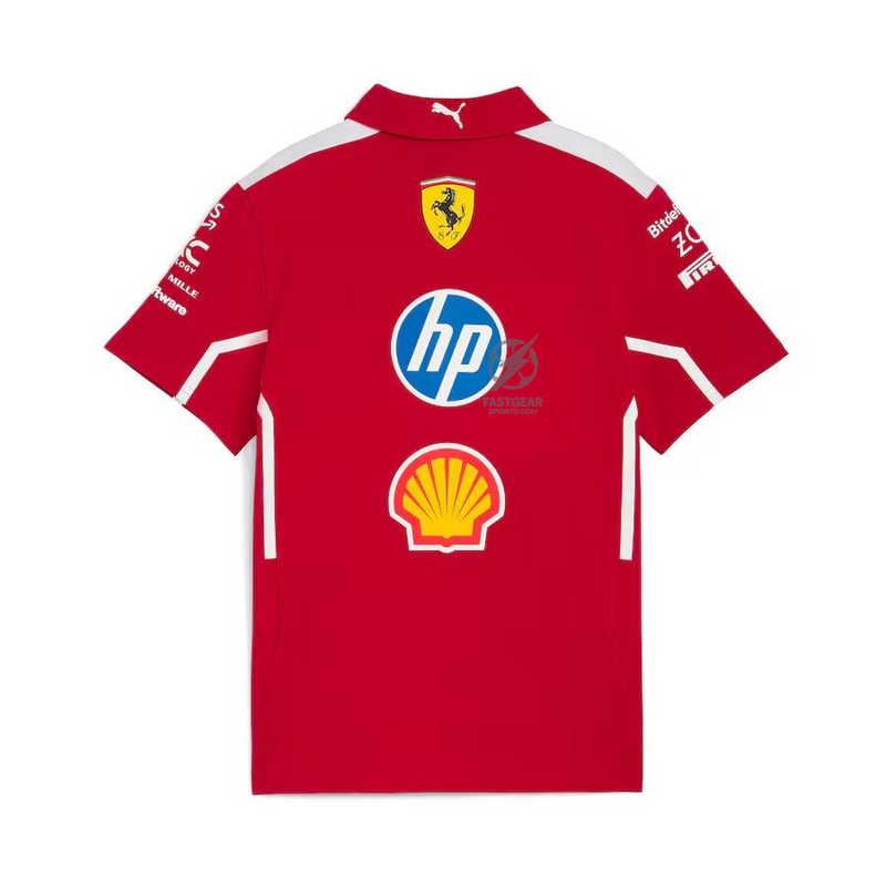 Scuderia Ferrari  2025 Team Polo Formula 1 F1 Formula One