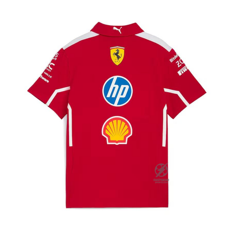 Scuderia Ferrari  2025 Team Polo Formula 1 F1 Formula One